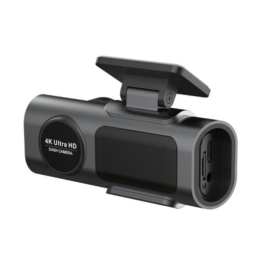 4K Dashcam med Fuld HD Bagkamera, App, Wifi, Motion detection, G-sensor og meget mere!