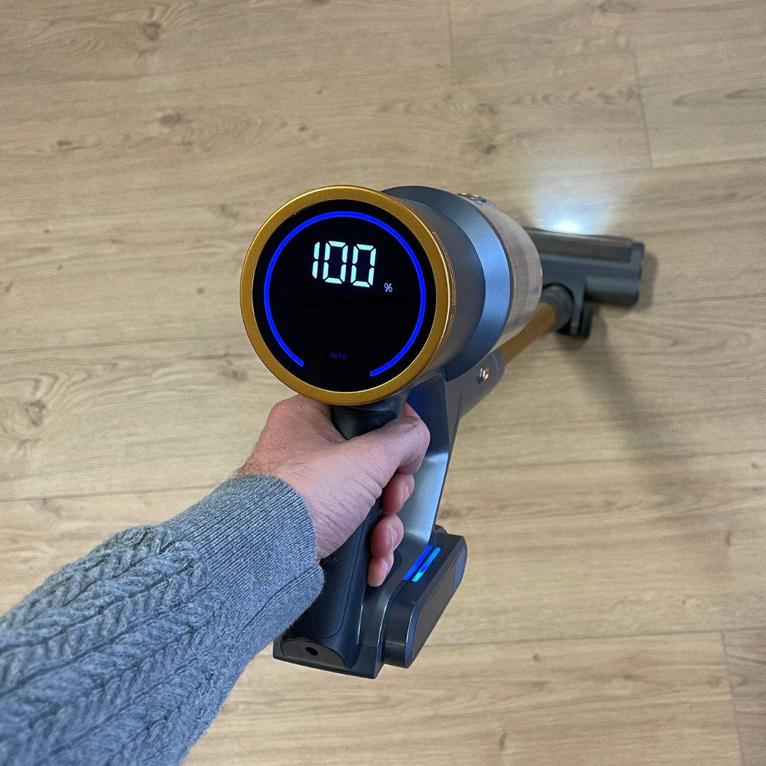HyperVac9000 - Kraftig trådløs støvsuger med HEPA filter