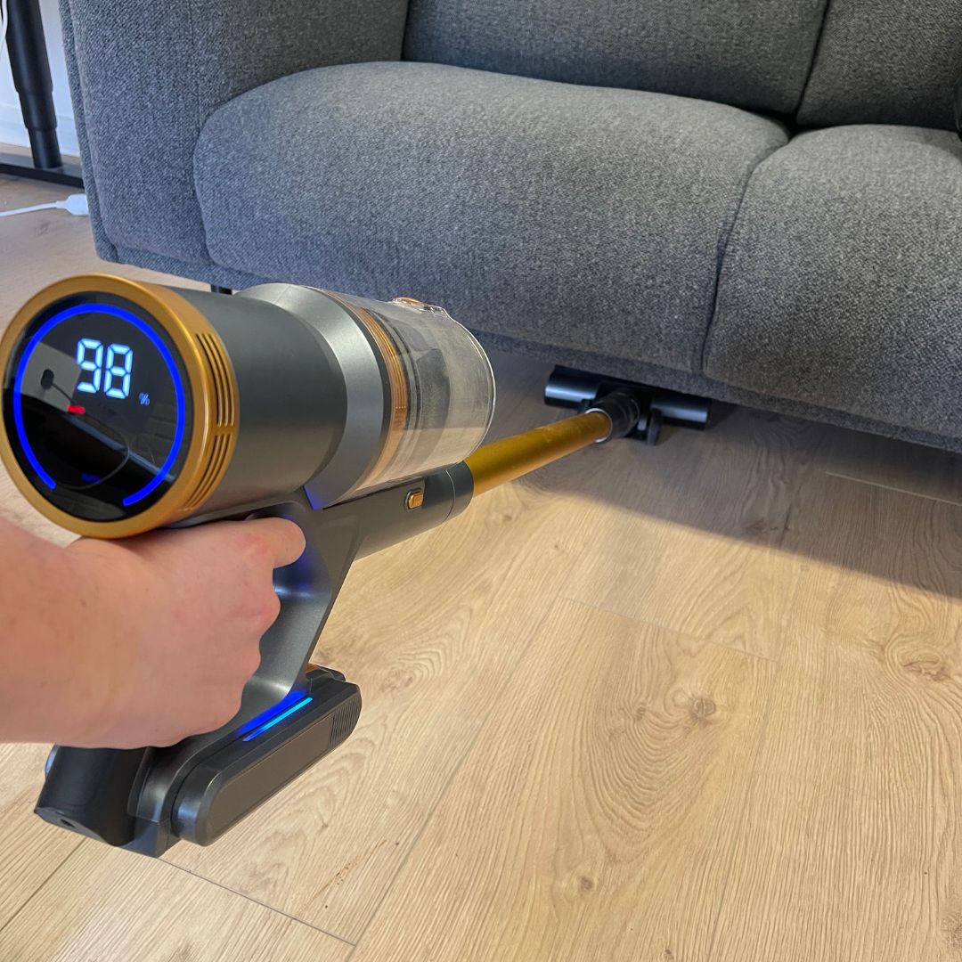 HyperVac9000 - Kraftig trådløs støvsuger med HEPA filter
