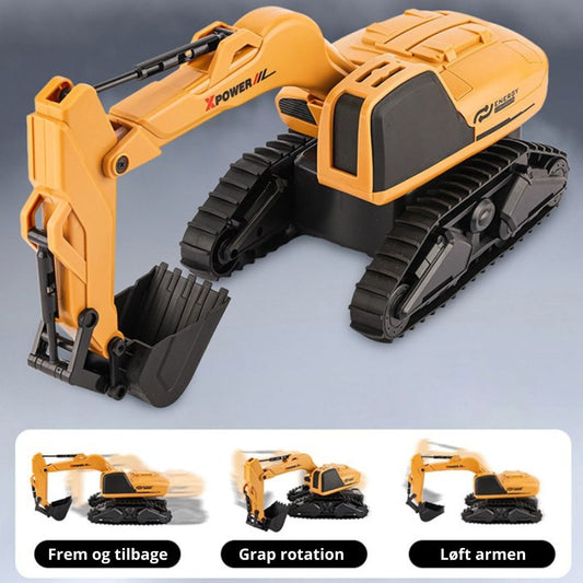 Bevægelsesstyret Fjernstyret gravemaskine