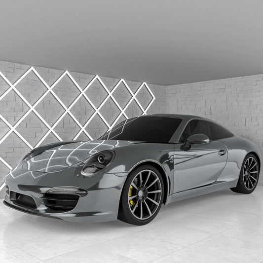 LuxeGrid Lampe til Garager, showrooms 373 x 186 cm