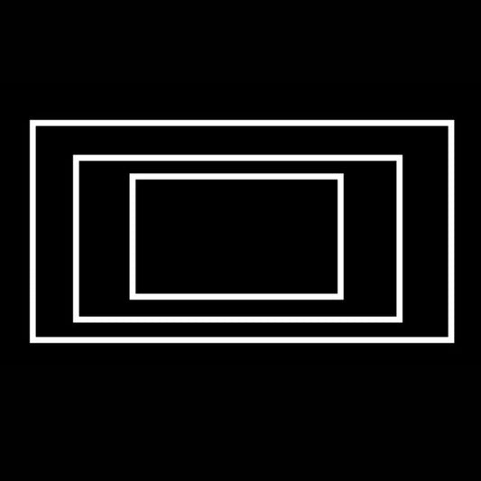 Premium Showroom Triple Square lampe, 240 x 480 cm