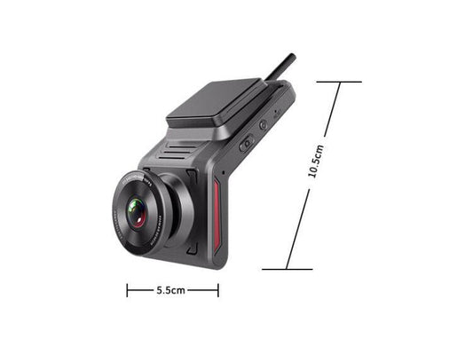4G, 1080P Fuld HD Dashcam, 2" skærm, Livestream, G-Censor, GPS og meget mere!