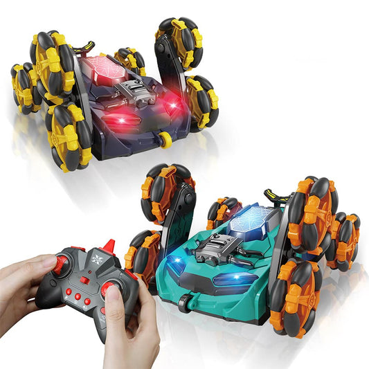 6 Hjulstrukket fjernstyret RC bil med specielle effekter!