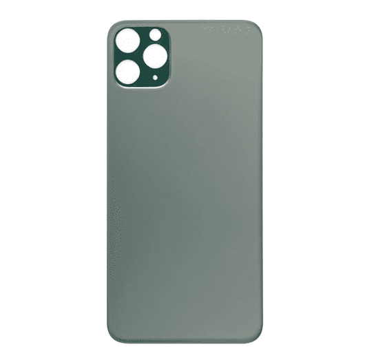 Bagsideglas til iPhone 11 Pro – Midnight Green