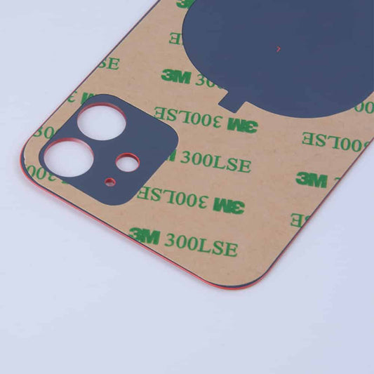 Bagsideglas til iPhone 12 – Sort