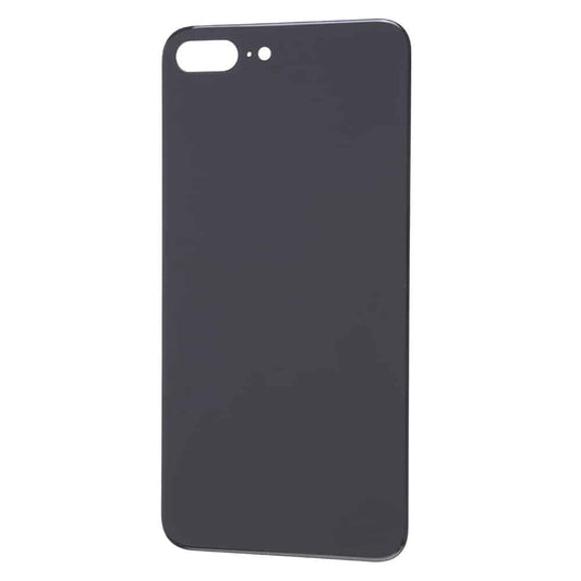 Bagsideglas til iPhone 8 Plus - Sort