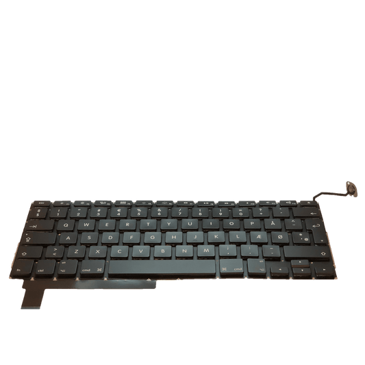 DK Layout Keyboard til MacBook Pro 15” 2009 - 2012 A1286