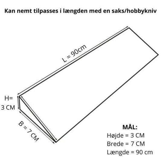 Dørtrins rampe til Robotstøvsuger (3 CM)