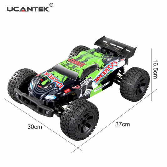 Fjernstyret bil Monster Truck - 40KM/T - Lynhurtig og med stor trækkraft!