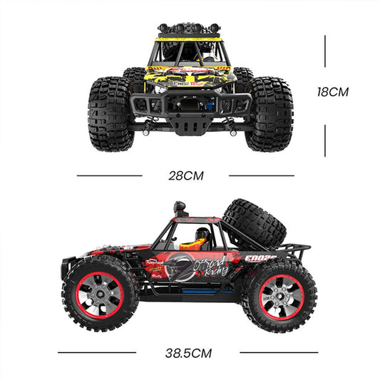 Fjernstyret RC Bil ZX88, 78 KM/T, Børsteløs motor, 4WD