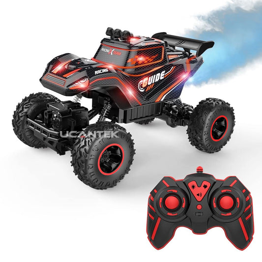 Fjernstyret Texas Monstertruck - Med vilde effekter!