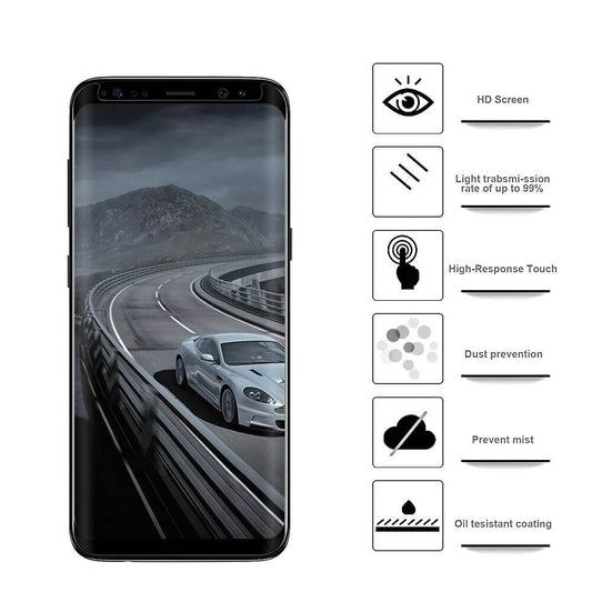 Hærdet Skærmbeskyttelses Glas til Samsung Galaxy S8