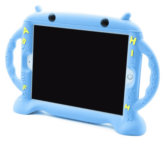 iPad AIR / AIR2 / Pro 9,7" Cover - Heii Kids - Blå