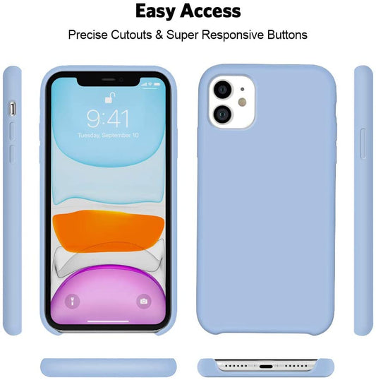 IPHONE 11 LIQUID SILIKONE COVER - Clove Purple