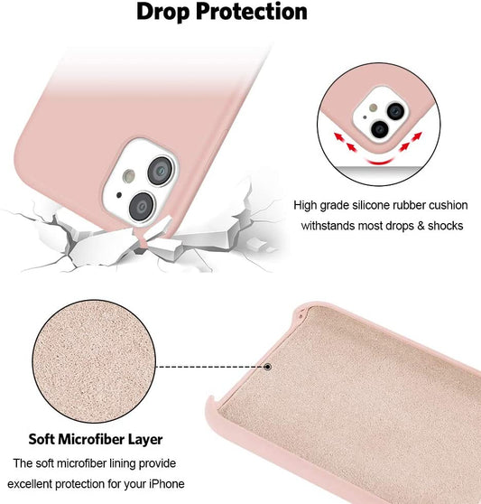 IPHONE 11 LIQUID SILIKONE COVER - Pink