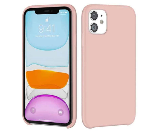 IPHONE 11 LIQUID SILIKONE COVER - Pink