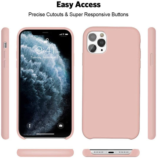 IPHONE 11 Pro LIQUID SILIKONE COVER - Pink