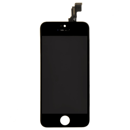 iPhone 5C Skærm - Grade A - Sort