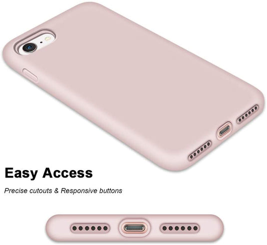 IPHONE 7/8/ SE 2020 LIQUID SILIKONE COVER - Pink