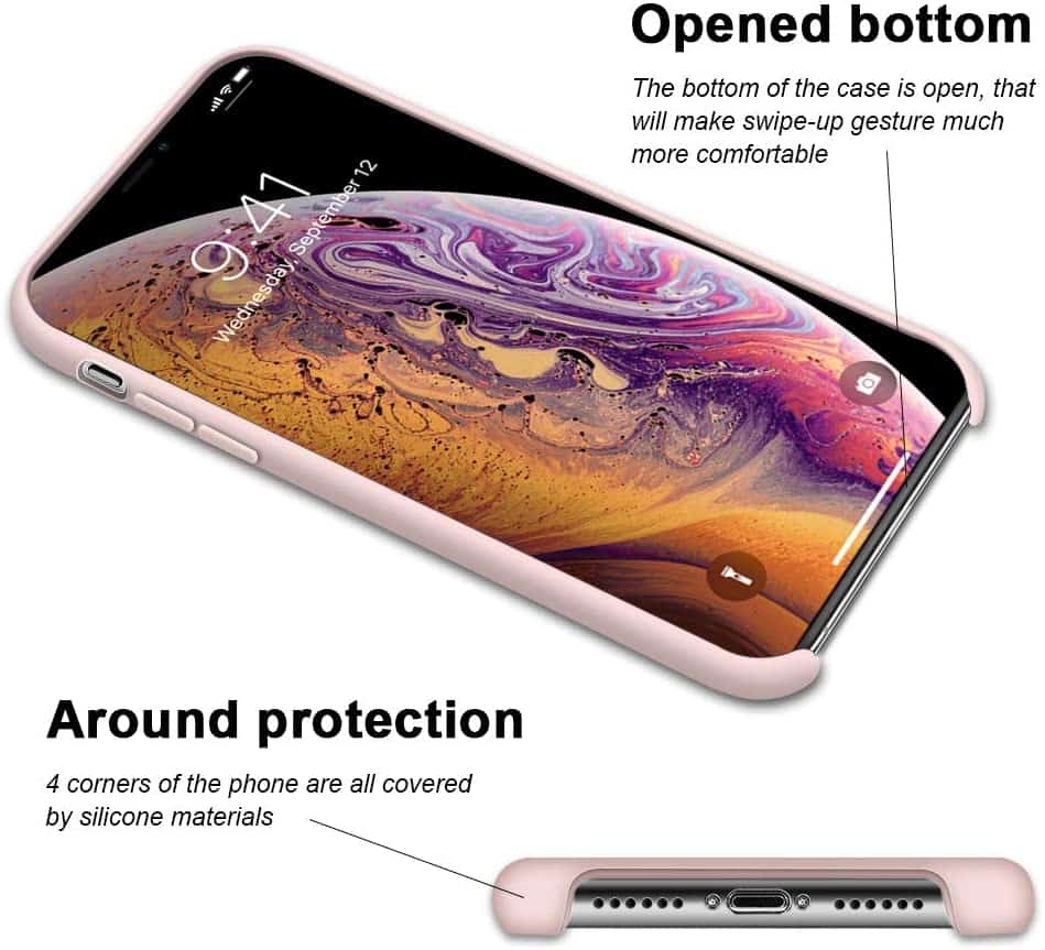 IPHONE XR LIQUID SILIKONE COVER - Pink