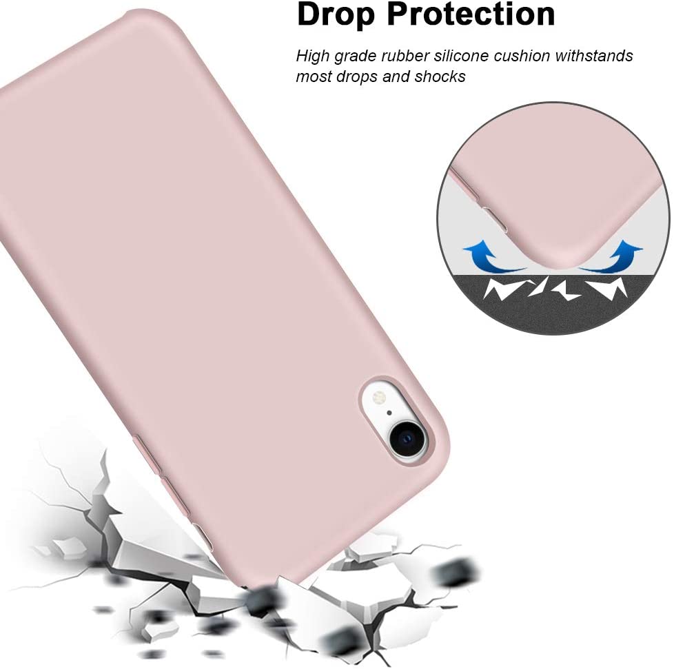 IPHONE XR LIQUID SILIKONE COVER - Pink
