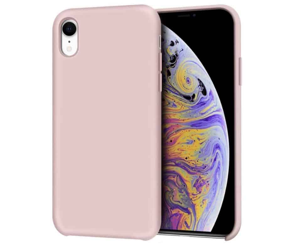 IPHONE XR LIQUID SILIKONE COVER - Pink