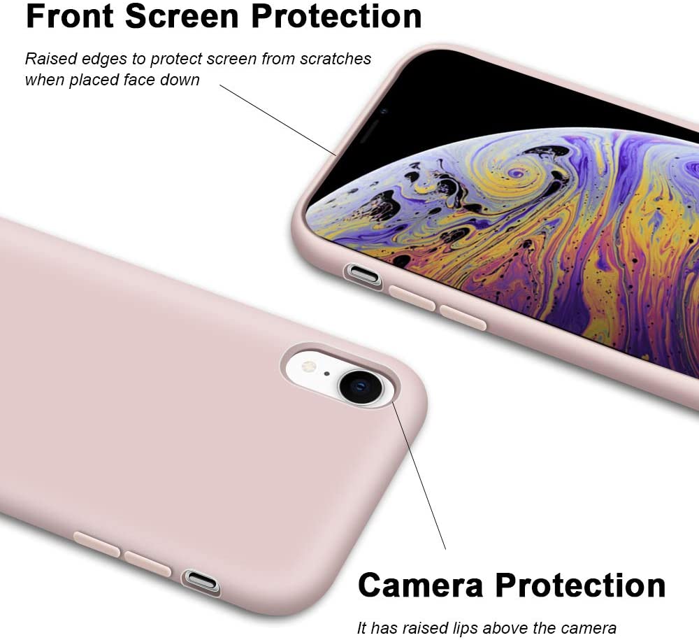 IPHONE XR LIQUID SILIKONE COVER - Pink
