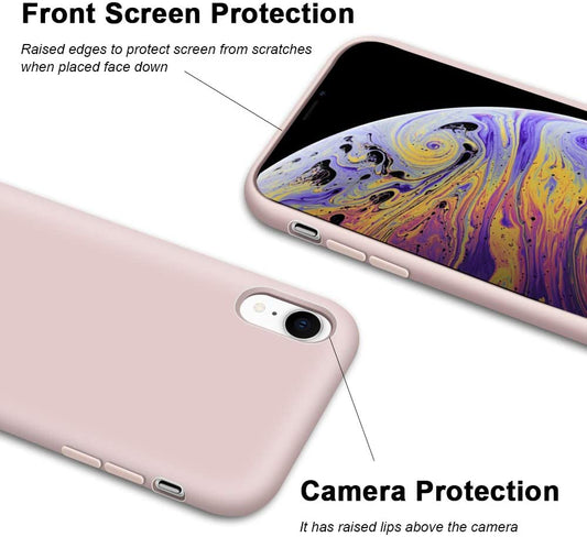 IPHONE XR LIQUID SILIKONE COVER - Pink