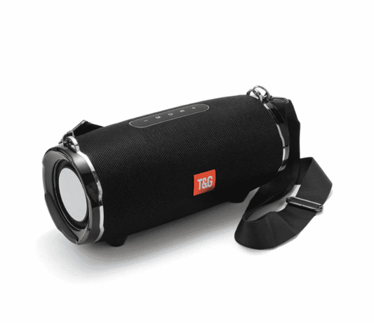 KRAFTIG TRANSPORTABEL BLUETOOTH HØJTALER MED SKULDERSTROP