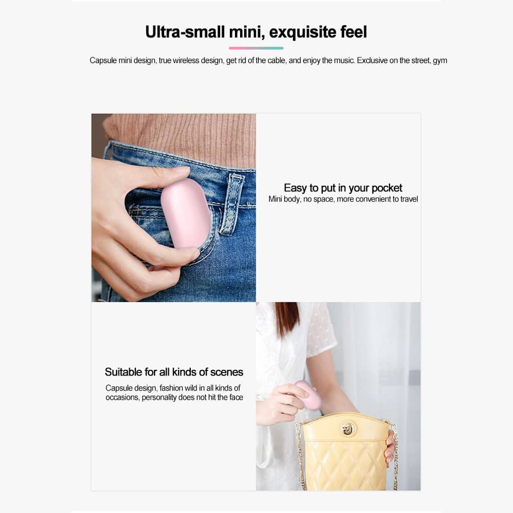 Premium Bluetooth Headset Pastel edition - Black