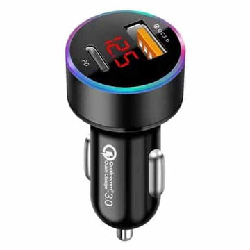 USB/USB C Adapter til cigaretstikket i bilen