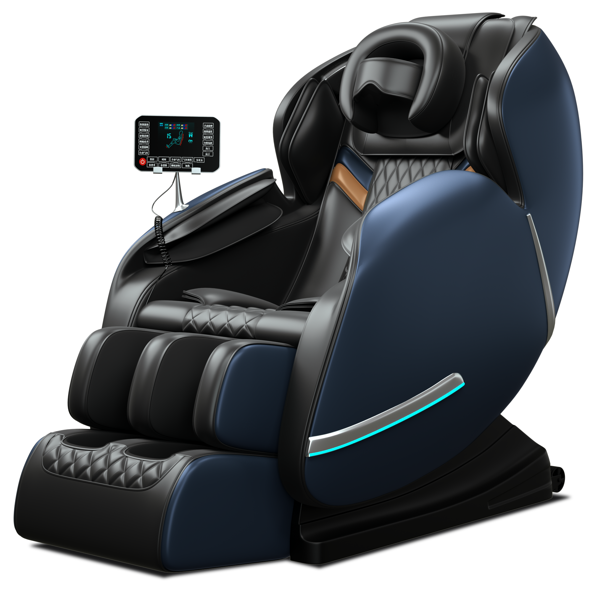 Zenvia One Massagestol – 5 programmer, 18 airbags og dybdegående rygmassage
