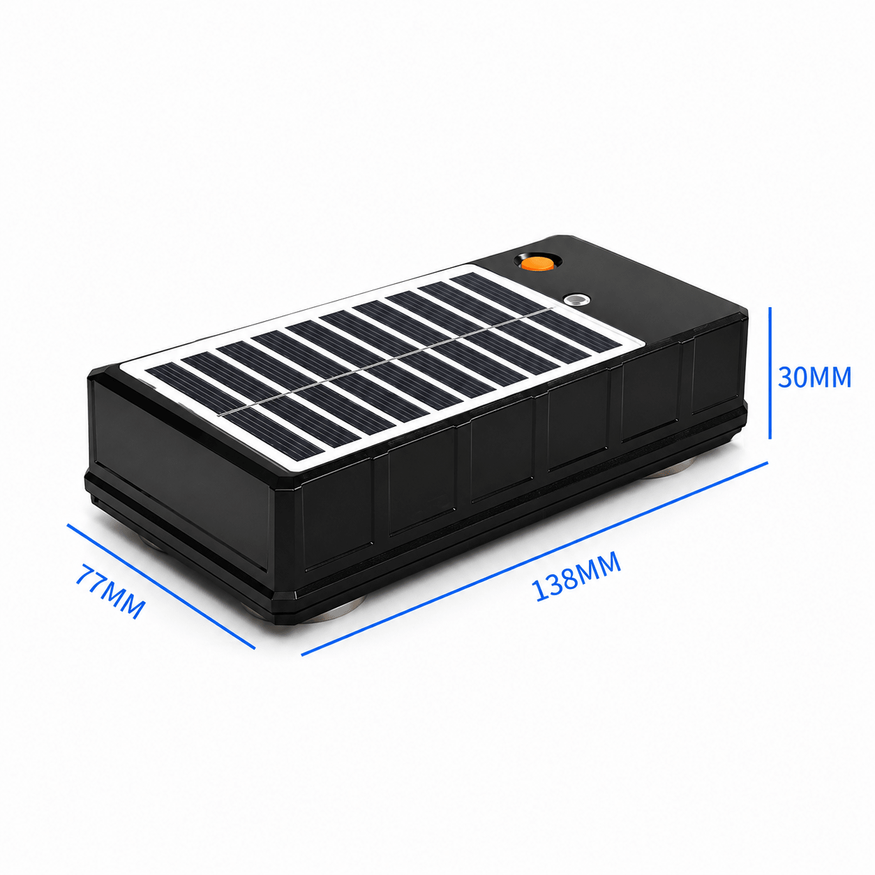 4G GPS Tracker med Solcelle, App og live opdatering
