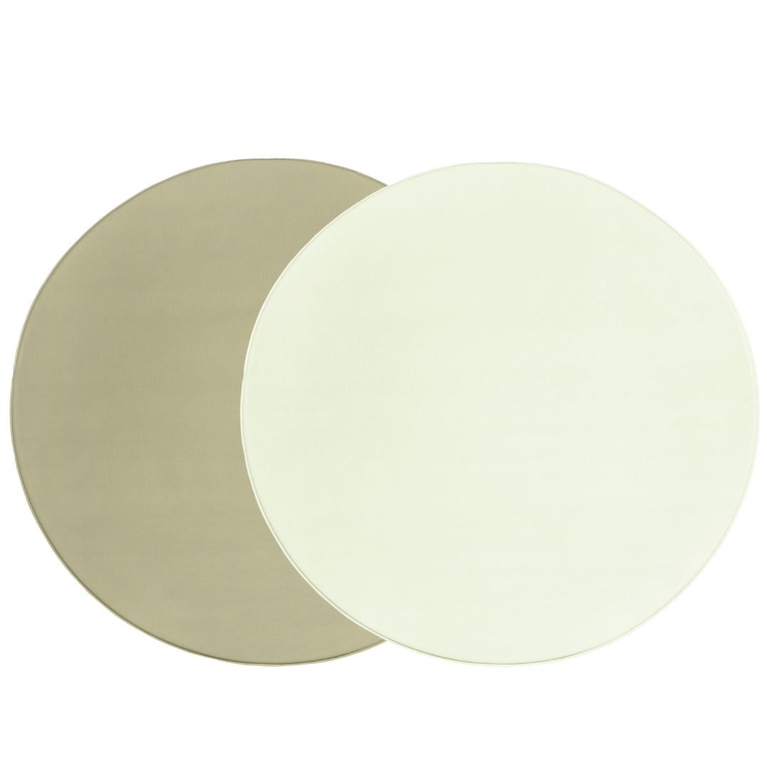 Tumlemåtten –  Mint & Oliven (Ø140 CM)