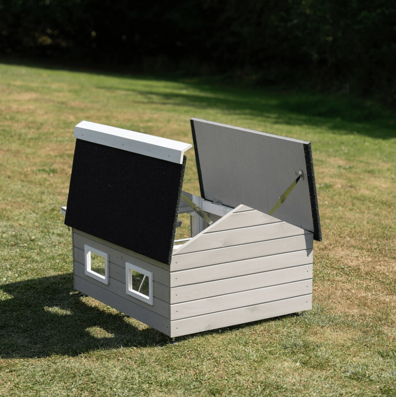 AM ROBOTS MY ROBOT HOME COMPACT GRÅ - GARAGE TIL ROBOTPLÆNEKLIPPER