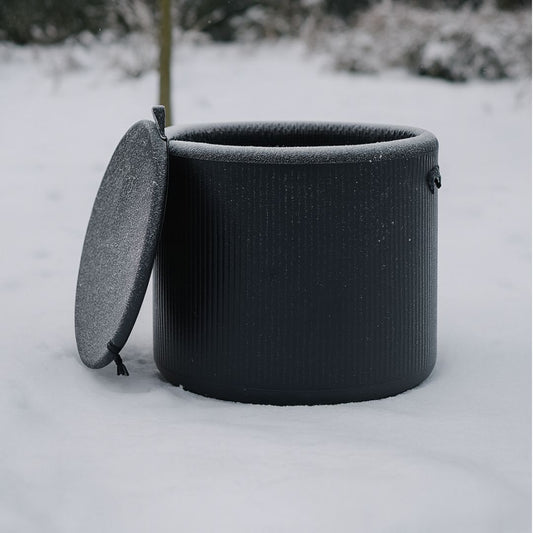 Arctic Dip – Premium Isbad 450L | High-End Udendørs Kuldeterapi