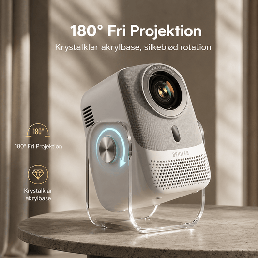 BYINTEK U6 – Smart Full HD Projektor med Autofokus og Android