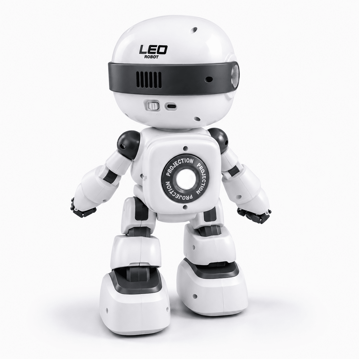 Intelligent Robot med Fjernbetjening, Programmering & Projektor