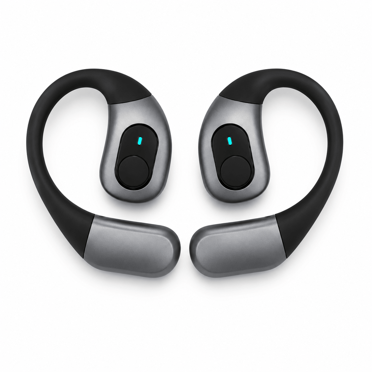J13 Open-Ear Høretelefoner – Bluetooth 5.4, Dual Mic & HD-Lyd