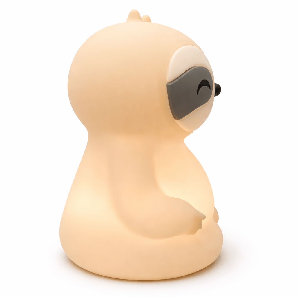 NightHero RGB Natlampe – Dovendyr - Blød Silikone Børnelampe med Timer & Touch