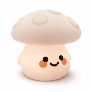 NightHero RGB Natlampe – Padehat - Blød Silikone Børnelampe med Timer & Touch