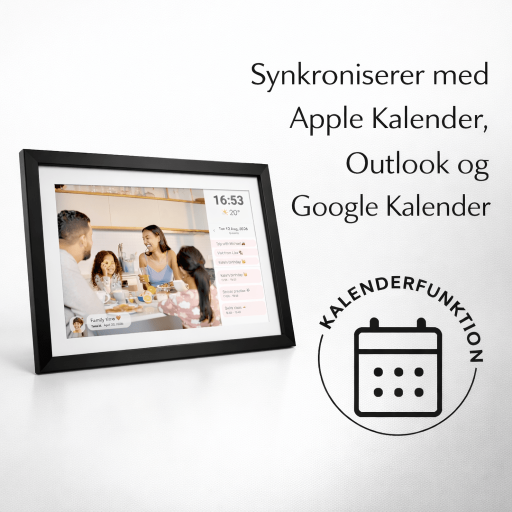 Premium App styret Frameo Fotoramme 10,1"