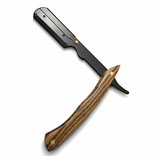 Professionel Shavette Barberkniv – Til Udskiftelige Barberblade