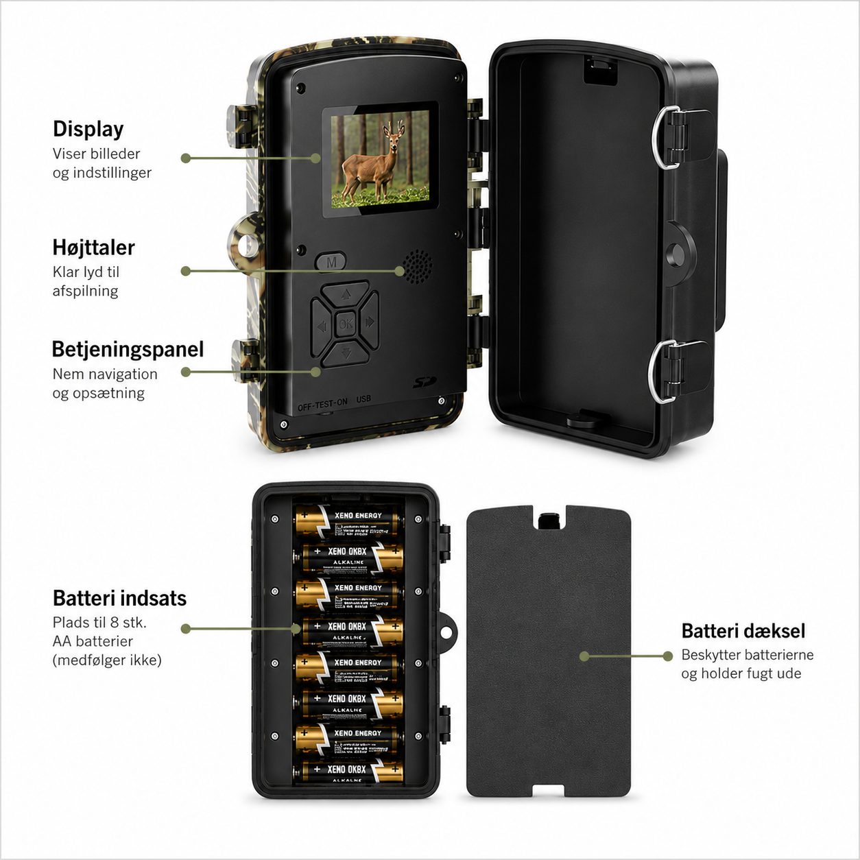 ProHunt Vildtkamera 16MP
