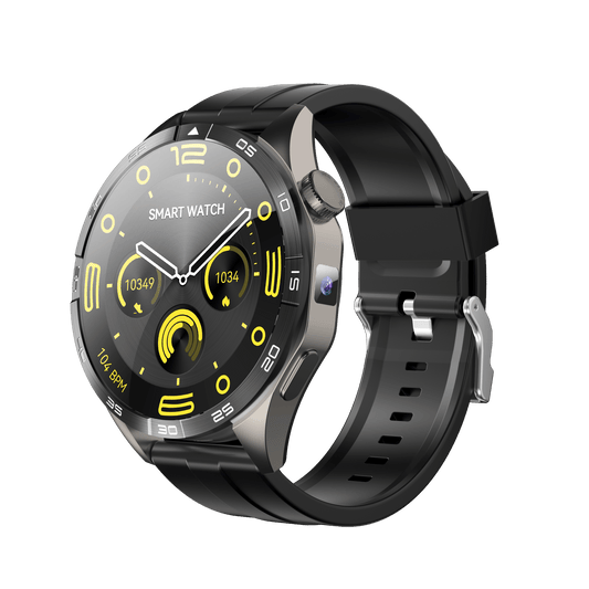 PulseTech Nexus AMOLED Smartwatch - Med, Blodtryk, Blodiltnings måler og meget mere!