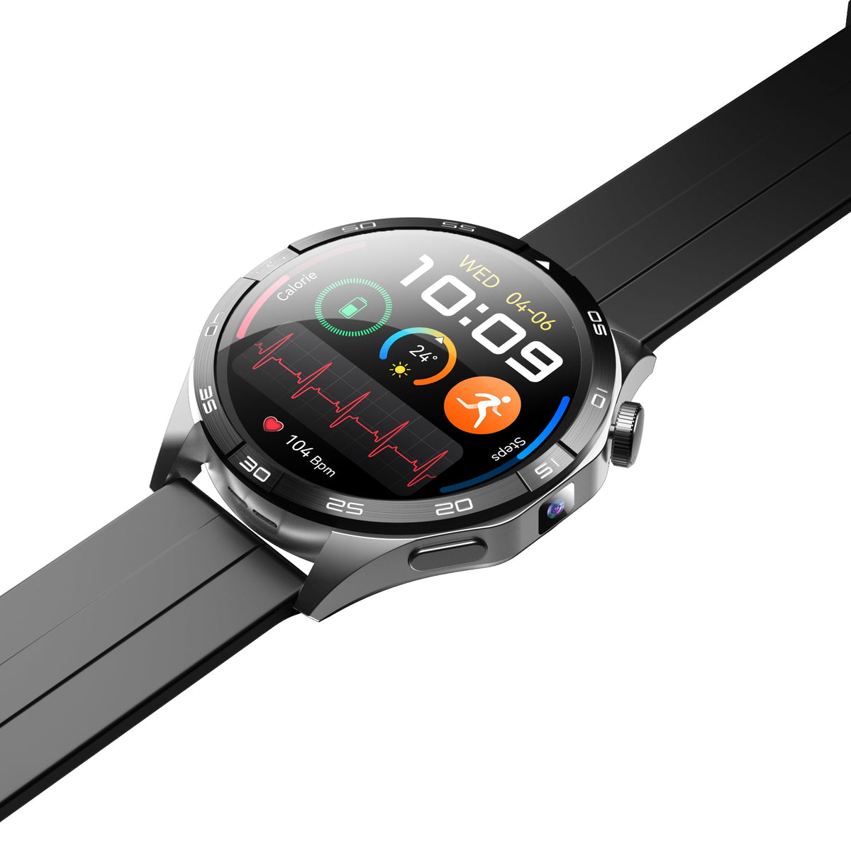 Pulsetech Watch PulseTech Nexus AMOLED Smartwatch - Med, Blodtryk, Blodiltnings måler ...