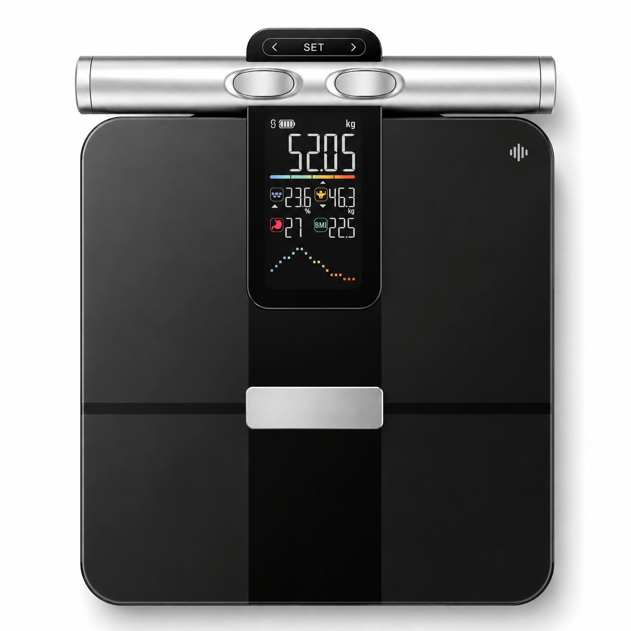 Smart Kropsanalysevægt med 8 Elektroder & Fitdays App