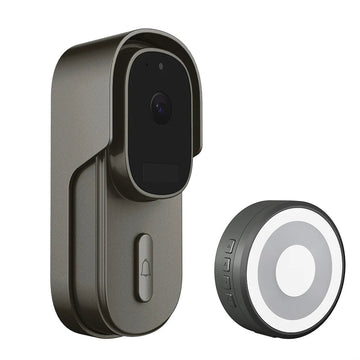 Smart Videodørklokke med Kamera, WiFi & App – 2MP Full HD