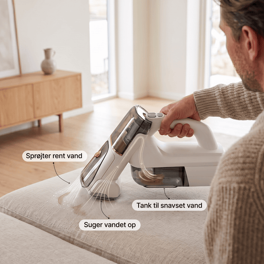 StainFighter Wireless – Kraftig trådløs møbel- og tekstilrenser
